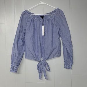NWT Size S Sanctuary Off the Shoulder Shirt Top